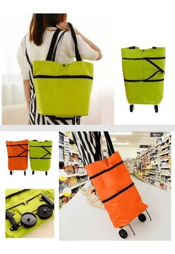 UrbanRoll™ | Bolso Carrito Plegable 2 en 1