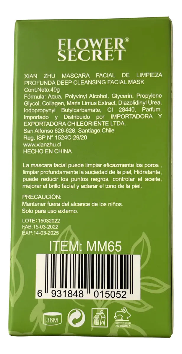 GreenBar™ | Mascarilla Facial Sólida de Té Verde