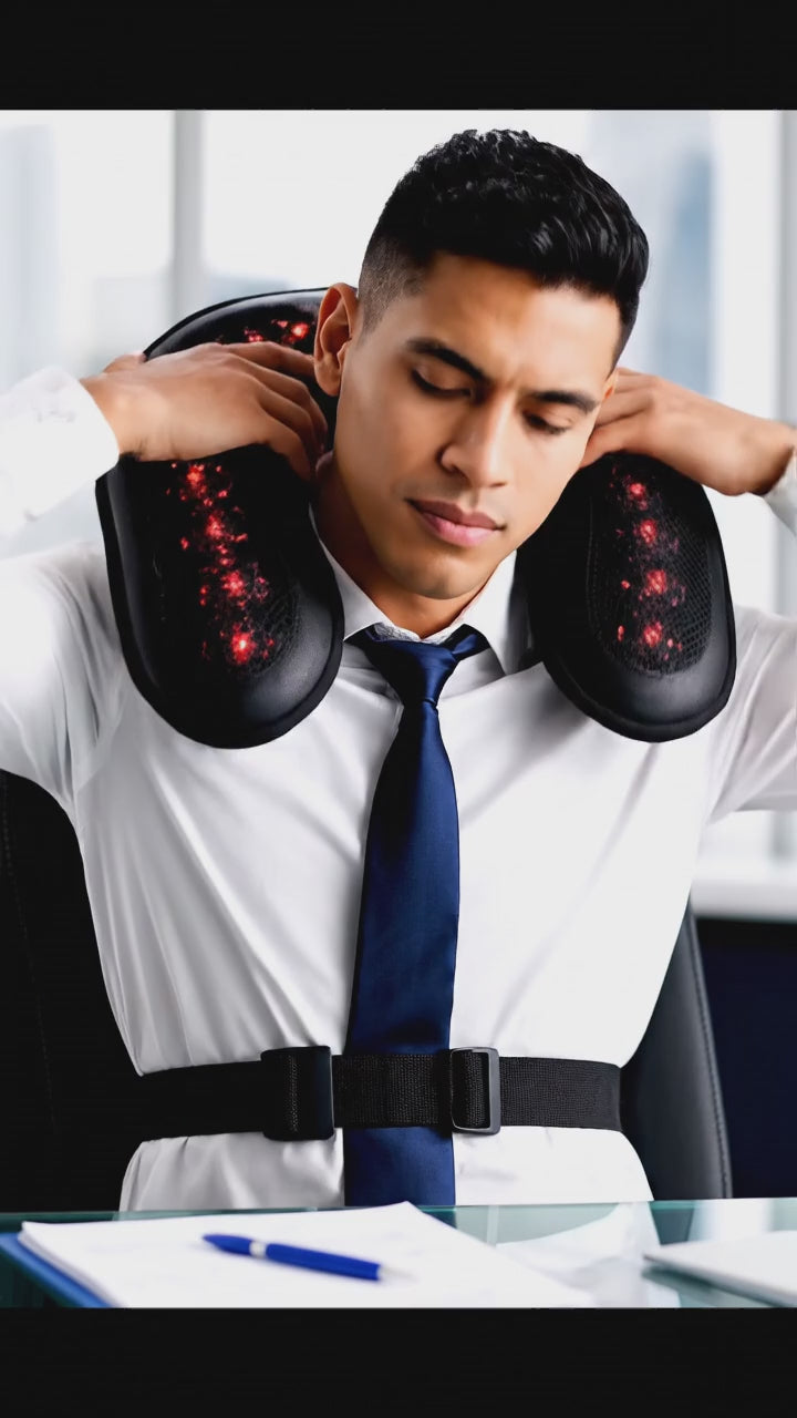 ZenNeck™ | Masajeador Cervical y Lumbar Recargable