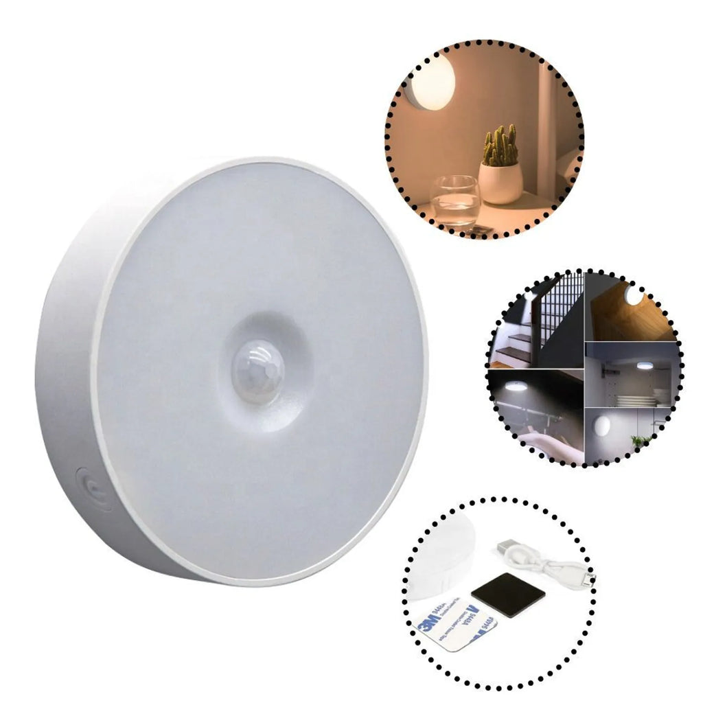 LUZ LED SENSOR DE MOVIMIENTO PACK POR 3